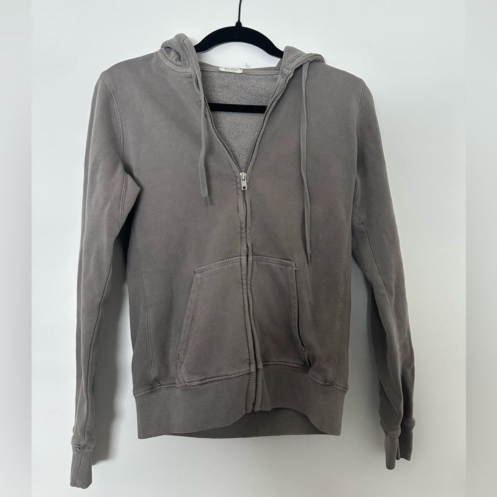Women’s John Gault Gray Zip-up Hoodie